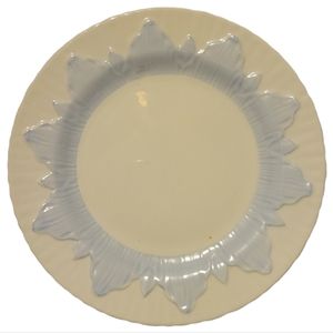 Vtg 30's Bread & Butter Plate Ambassador Ware Fondeville England Blue Cream #158